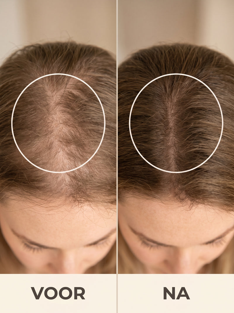 Haar met volume en glans