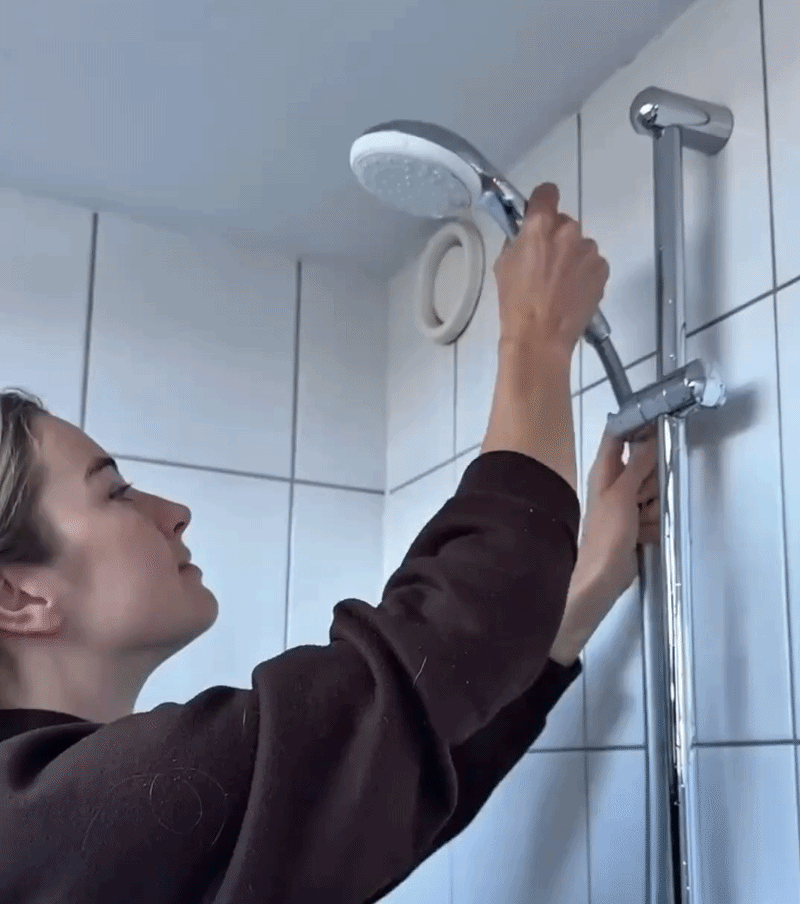 Installatie douchekop
